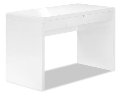 Bureau Hobson 47.25 - Blanc brillant|Bureau Hobson de 47,25 po - blanc lustré