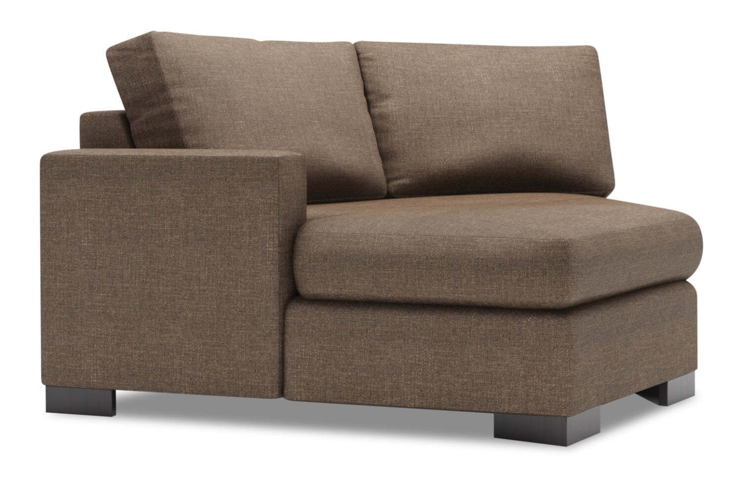 Sofa Lab Track LAF Cuddler - Luna Praline | Fauteuil Cuddler de gauche Track de la collection Sofa Lab - Luna Praline | TR872591