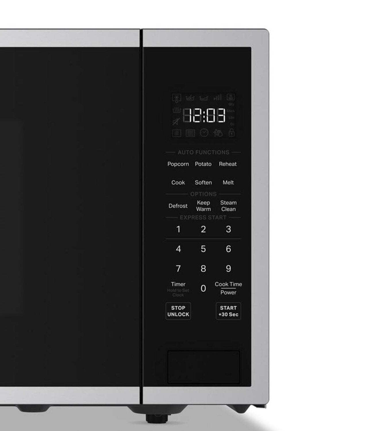 KitchenAid 1,6 Cu. Fort. Micro-ondes de comptoir – Acier inoxydable PrintShield - YKMCS122SPS | Four à micro-ondes de comptoir KitchenAid de 1,6 pi3 - acier inoxydable PrintShieldMC - YKMCS122SPS