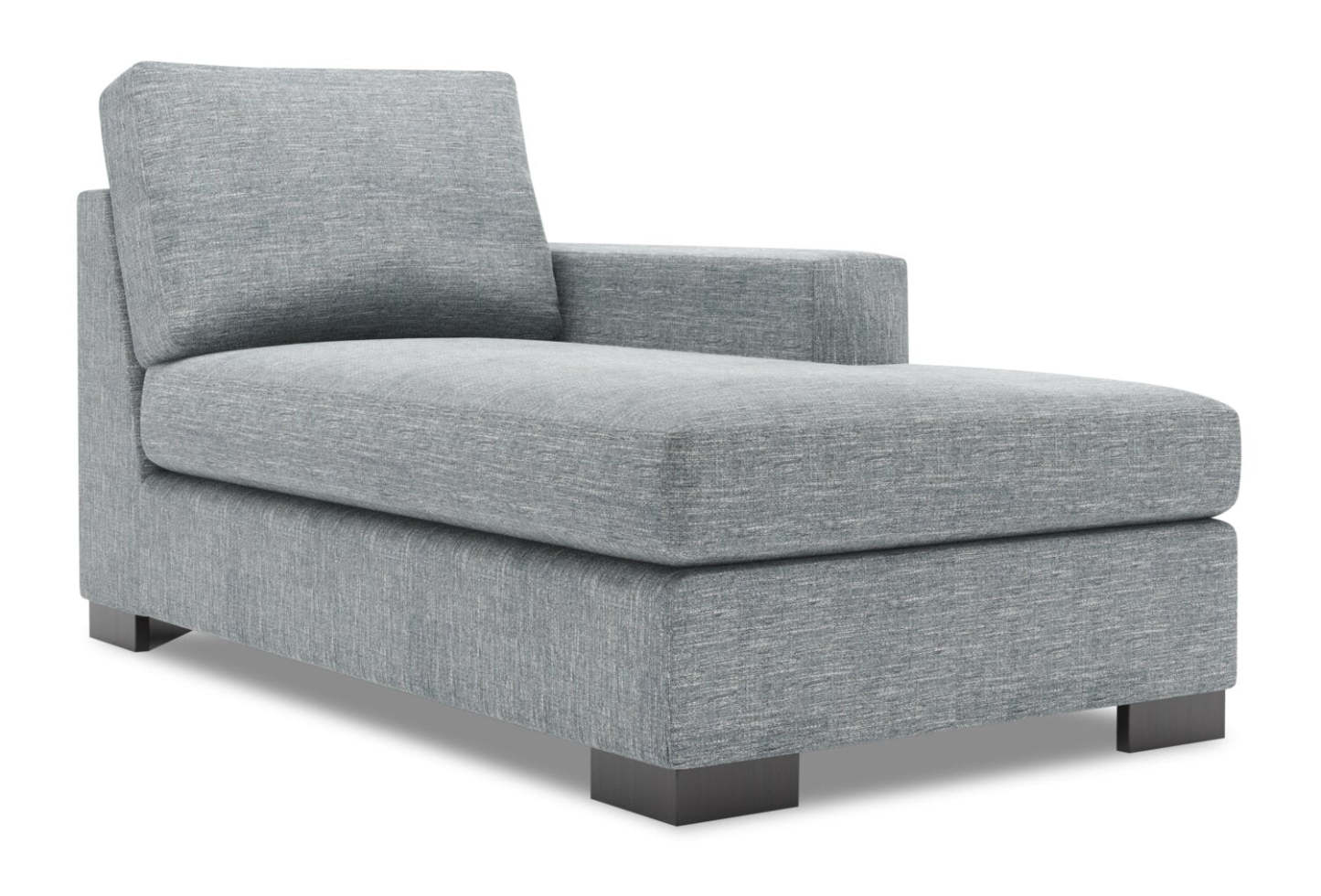 Sofa Lab Track RAF Chaise - Luna Étain | Fauteuil long de gauche Track de la collection Sofa Lab - Luna Pewter | TR282291