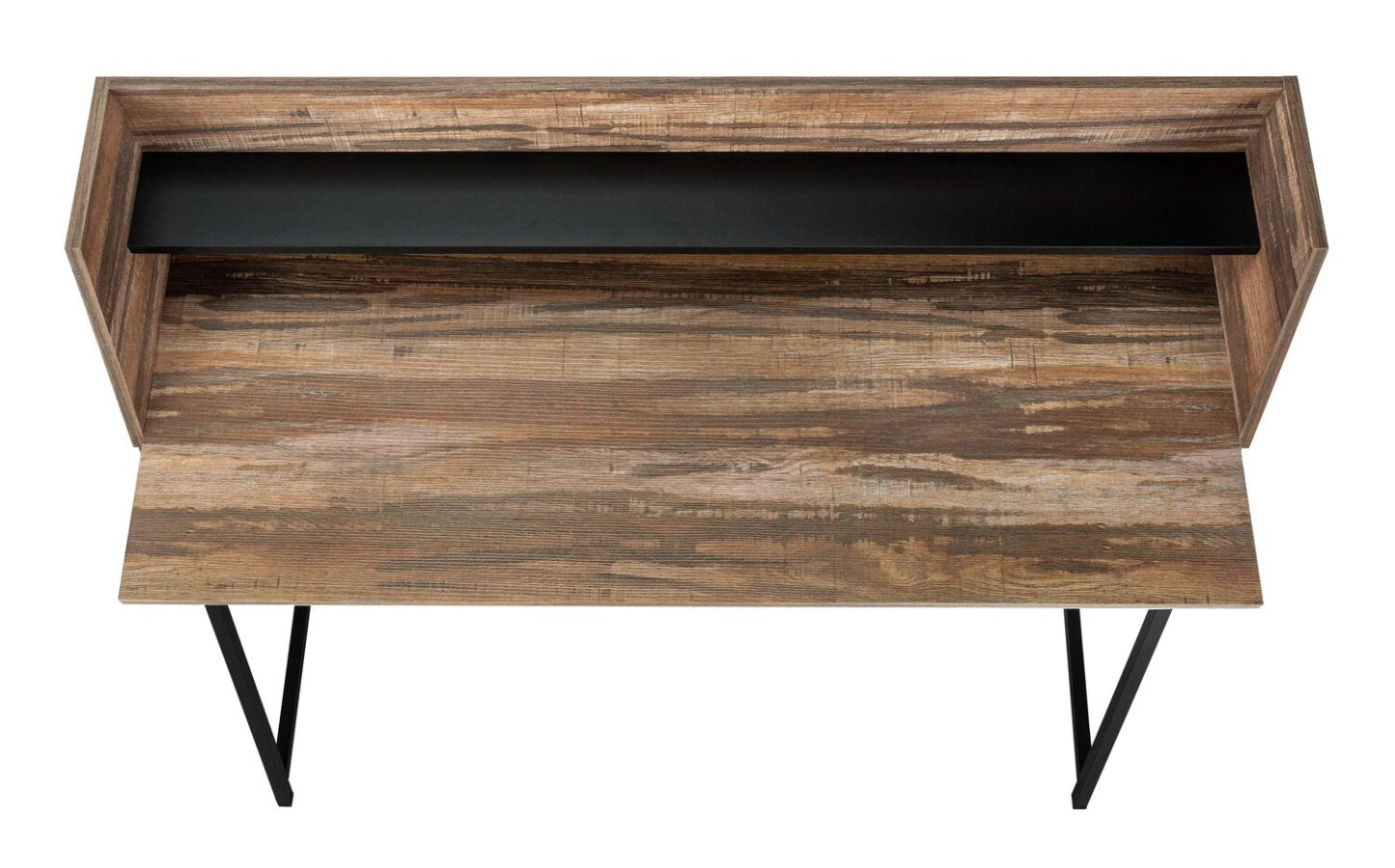 Bureau Lawson 47.25 avec petite niche - Brun|Bureau Lawson de 47,25 po avec petite crédence - brun