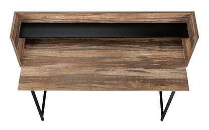 Bureau Lawson 47.25 avec petite niche - Brun|Bureau Lawson de 47,25 po avec petite crédence - brun