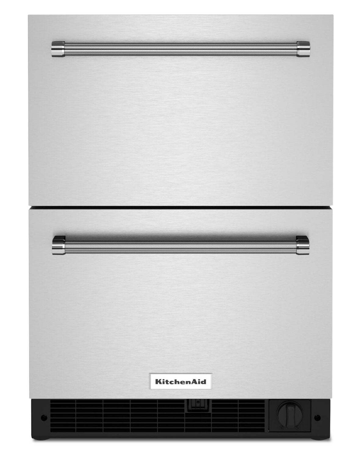 Réfrigérateur-tiroir KitchenAid de 24 po et de 4,3 pi³ sous le comptoir - acier inoxydable - KUDF204KSB | KitchenAid 24 4,3 Cu. Fort. Réfrigérateur à tiroir sous le comptoir - Acier inoxydable…