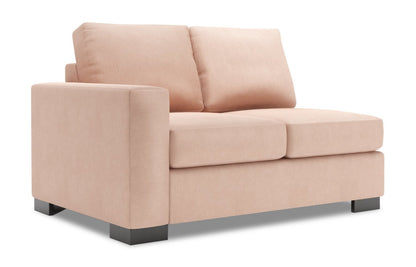 Sofa Lab Track LAF Loveseat - Pax Rose | Causeuse de gauche Track de la collection Sofa Lab - Pax Rose | TR233249