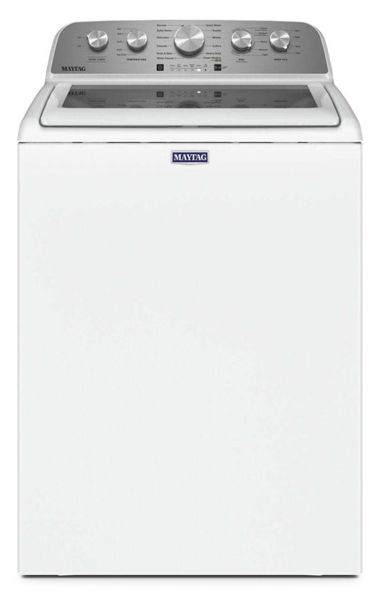 Laveuse Maytag à chargement par le haut de 5,5 pi³ - blanche - MVW5430MW | Maytag 5,5 Cu. Fort. Laveuse à chargement par le haut - Blanc - MVW5430MW