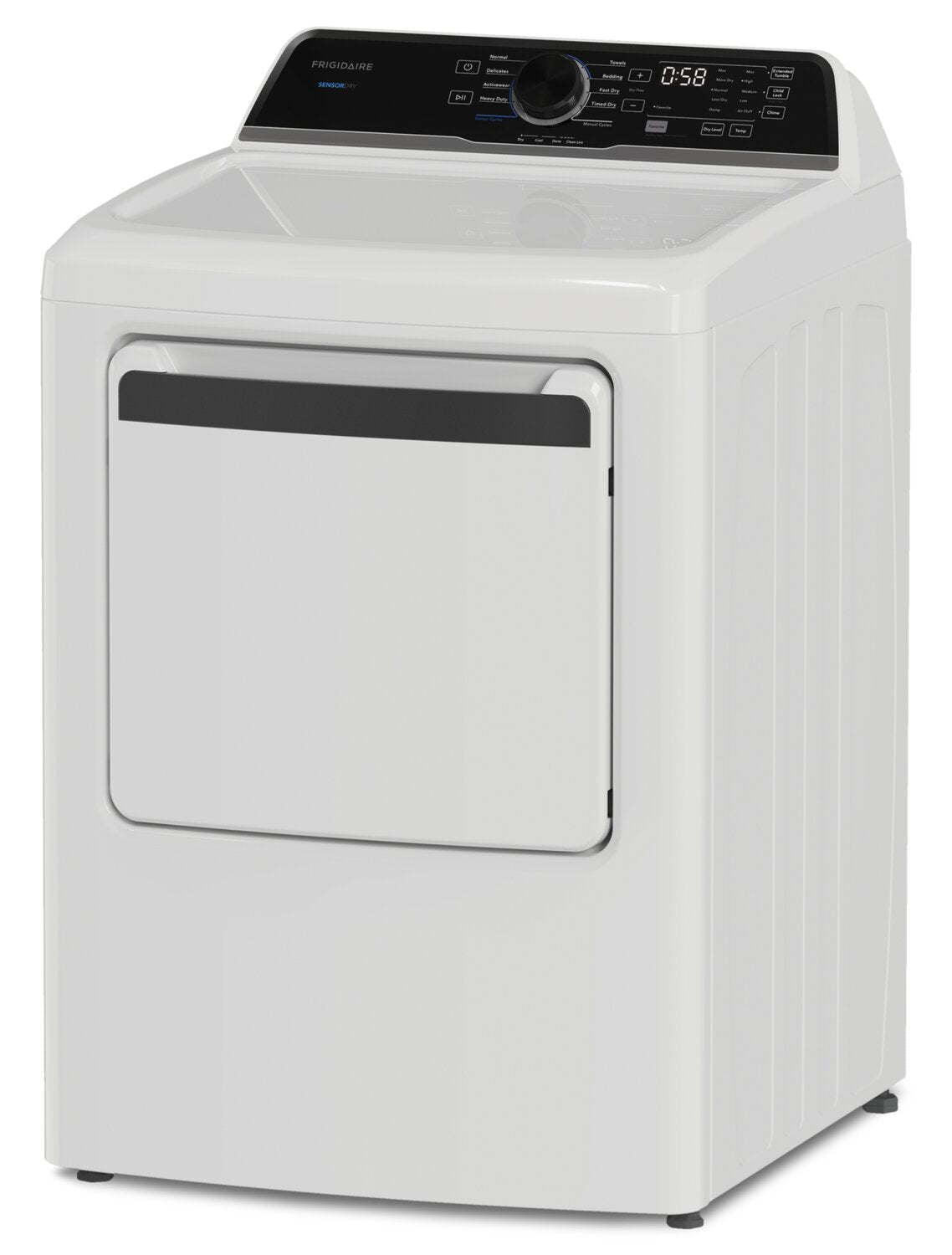 Frigidaire 7 Cu. Fort. Sécheuse électrique - Blanc - FLVE752CBW | Sécheuse électrique Frigidaire de 7 pi³ - blanche - FLVE752CBW