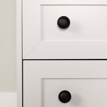 Table à langer Zoe Baby avec tiroirs de rangement - Blanc | Table à langer Zoe pour bébé avec tiroirs de rangement - blanche