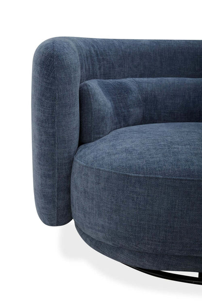 Fauteuil Davvero - bleu marine | Chaise Davvero - Marine