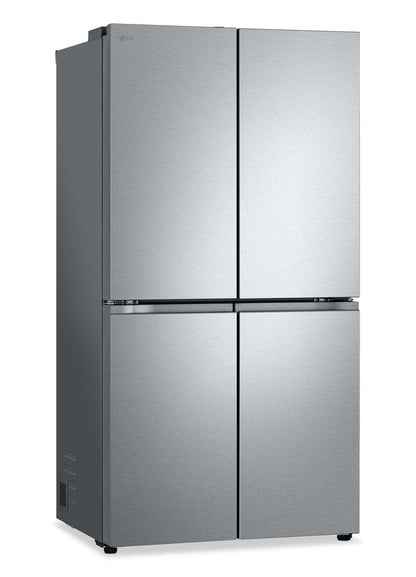 Réfrigérateur LG de 36" et de 23,6 pi3 à profondeur de comptoir à 4 portes françaises avec machine à glaçons - LF24C8200S | LG 36" 23.6 Cu. Réfrigérateur à profondeur de comptoir à 4 portes de pied français avec machine à glaçons - LF24C8200S