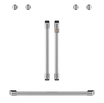 Ensemble de poignées Café pour four mural 30 en acier inoxydable brossé – CXWDFHKPMSS | Trousse de poignées Café cuivre brossé pour quatre murale de 30 po - CXWDFHKPMSS | CXWDFMSS