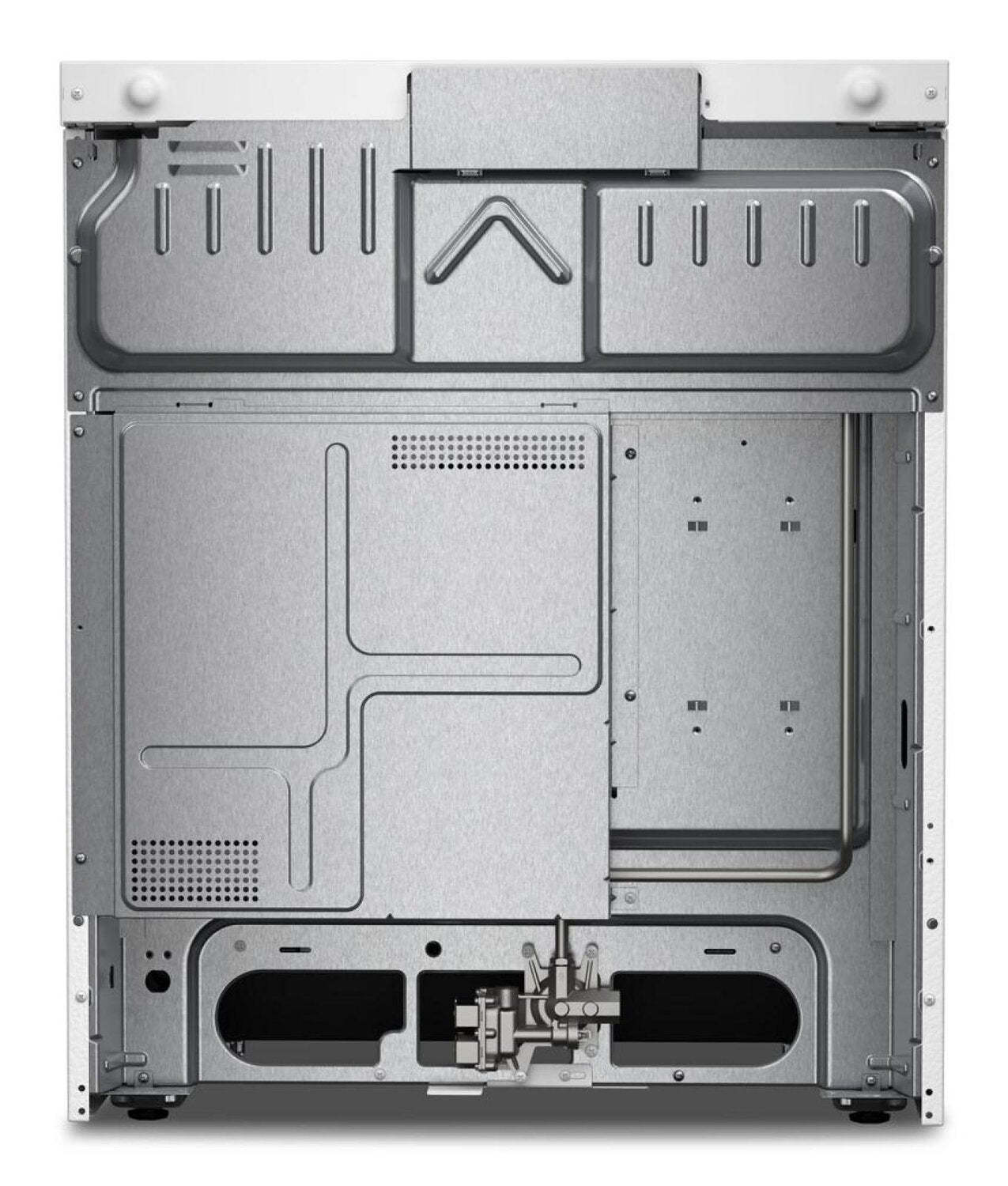 Cuisinière à gaz Whirlpool de 5 pi³ et de 30 po avec cuisson à air - blanche - WSGS5030SW