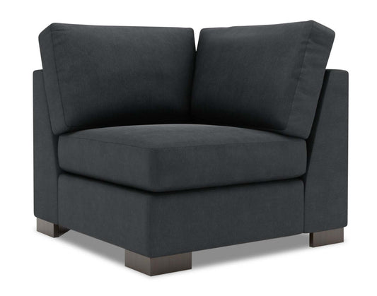 Fauteuil carré en coin Track de la collection Sofa Lab - Pax Pepper | TR882949