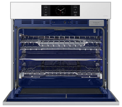 Four mural simple électrique Samsung de 30 po et de 5,1 pi³ avec caméra AI Pro Cooking™ et Air Sous Vide - W…