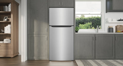 Réfrigérateur Frigidaire de 30 20 pi³ et de congélateur supérieur - acier inoxydable résistant aux traces de doigts - GRTE2055AF | Frigidaire 30 20 Cu. Ft. Top Freezer Refrigerator – Fingerprint Resistant Stainless Steel - GRTE2055AF