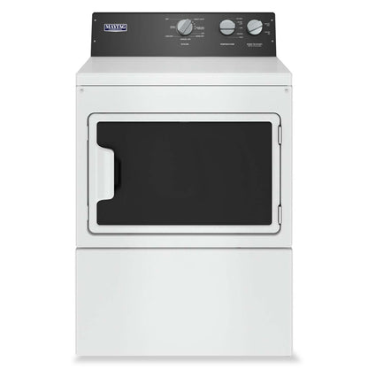 Maytag 7,4 pi³ Sécheuse électrique - blanche - YMEDP586GW | Maytag 7.4 Cu. Ft. Electric Dryer - White - YMEDP586GW