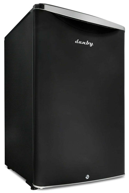 Danby 20,8 4,4 Cu. Fort. Mini-réfrigérateur à une porte - Noir - DAR044A6MDB | Mini réfrigérateur Danby de 4,4 pi³ et de 20,8 po à 1 porte - noir - DAR044A6MDB