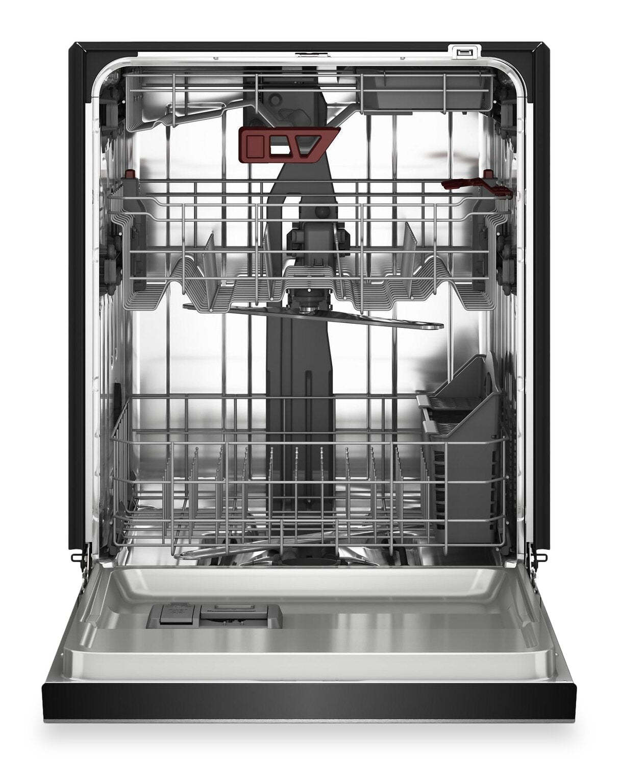 Lave-vaisselle KitchenAid de 24 po et de 41 dBA avec 3e panier à jets - acier inoxydable avec fini PrintShieldMC - KDFS324SPS