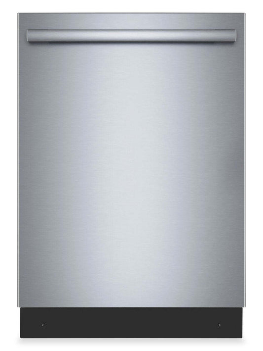 Bosch Lave-vaisselle encastrable série 500 24'' 44 dBA anti-traces de doigts en acier brossé - SHX65DM5N | Lave-vaisselle encastré Bosch de série 500 de 24 po de 44 dBA en acier brossé résistant aux traces de doigts - SHX65DM5N