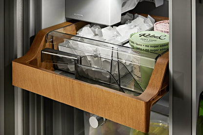 Réfrigérateur KitchenAid de 36 po et de 19,4 pi³ à portes françaises - acier inoxydable - KRQC506MPS | KitchenAid 36 19,4 Cu. Fort. Réfrigérateur à portes françaises - Acier inoxydable - KRQC506MPS