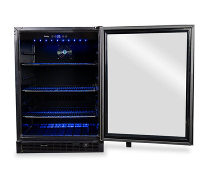 Danby 5,7 pi³ 154-canettes Réfrigérateur à boissons - Acier inoxydable - DBC057A1BSS | Refroidisseur à boissons Danby de 5,7 pi³ pour 154 canettes - acier inoxydable - DBC057A1BSS | DBC057SS