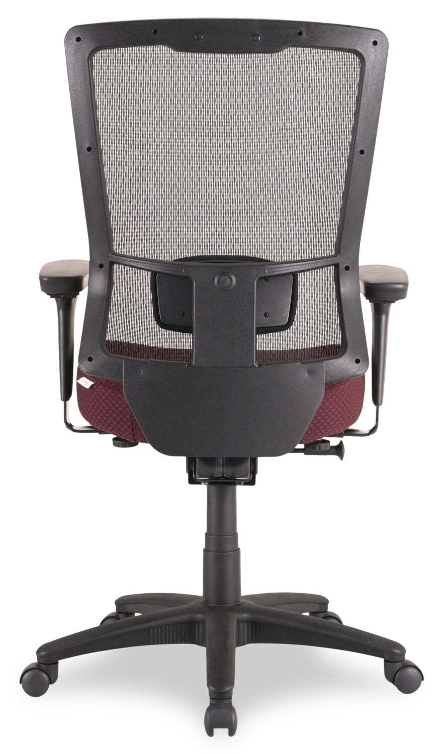 Tempur-Pedic Remy 26,8” Office Chair - Burgundy with Mesh Back | Chaise de bureau Remy de Tempur-Pedic de 26,8 po - bourgogne avec dossier en maille
