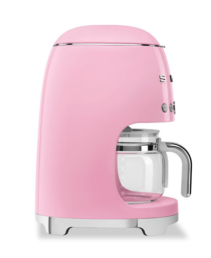 Cafetière filtre 10 tasses Smeg - DCF02PKUS|Cafetière à filtre Smeg de 10 tasses - DCF02PKUS