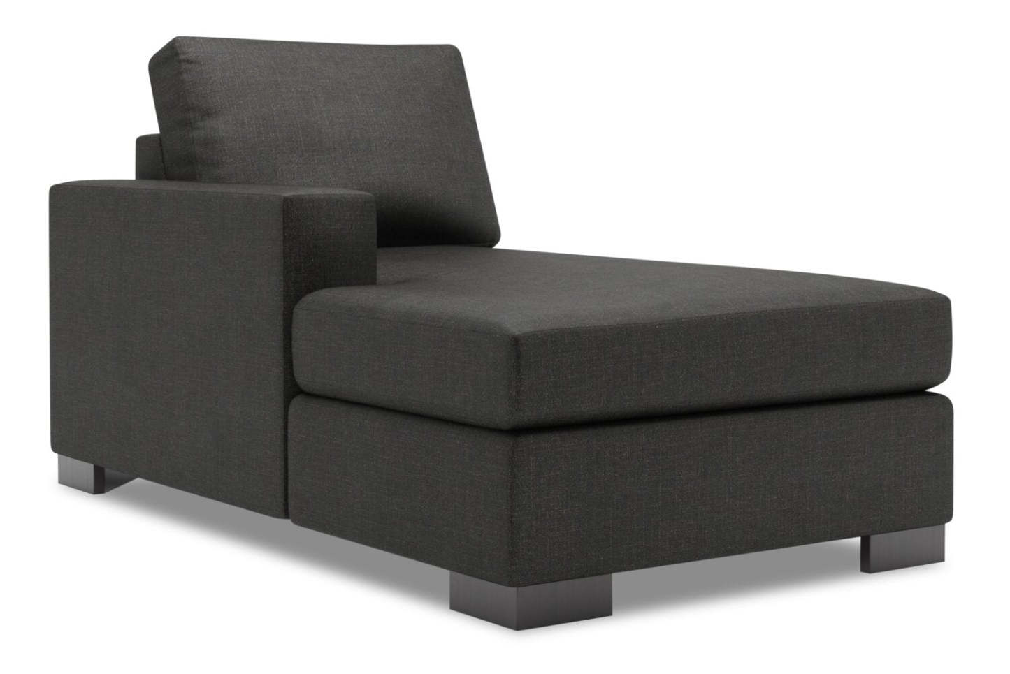 Canapé Lab Track LAF Chaise - Luna Kohl | Fauteuil long de droite Track de la collection Sofa Lab - Luna Kohl | TR242691