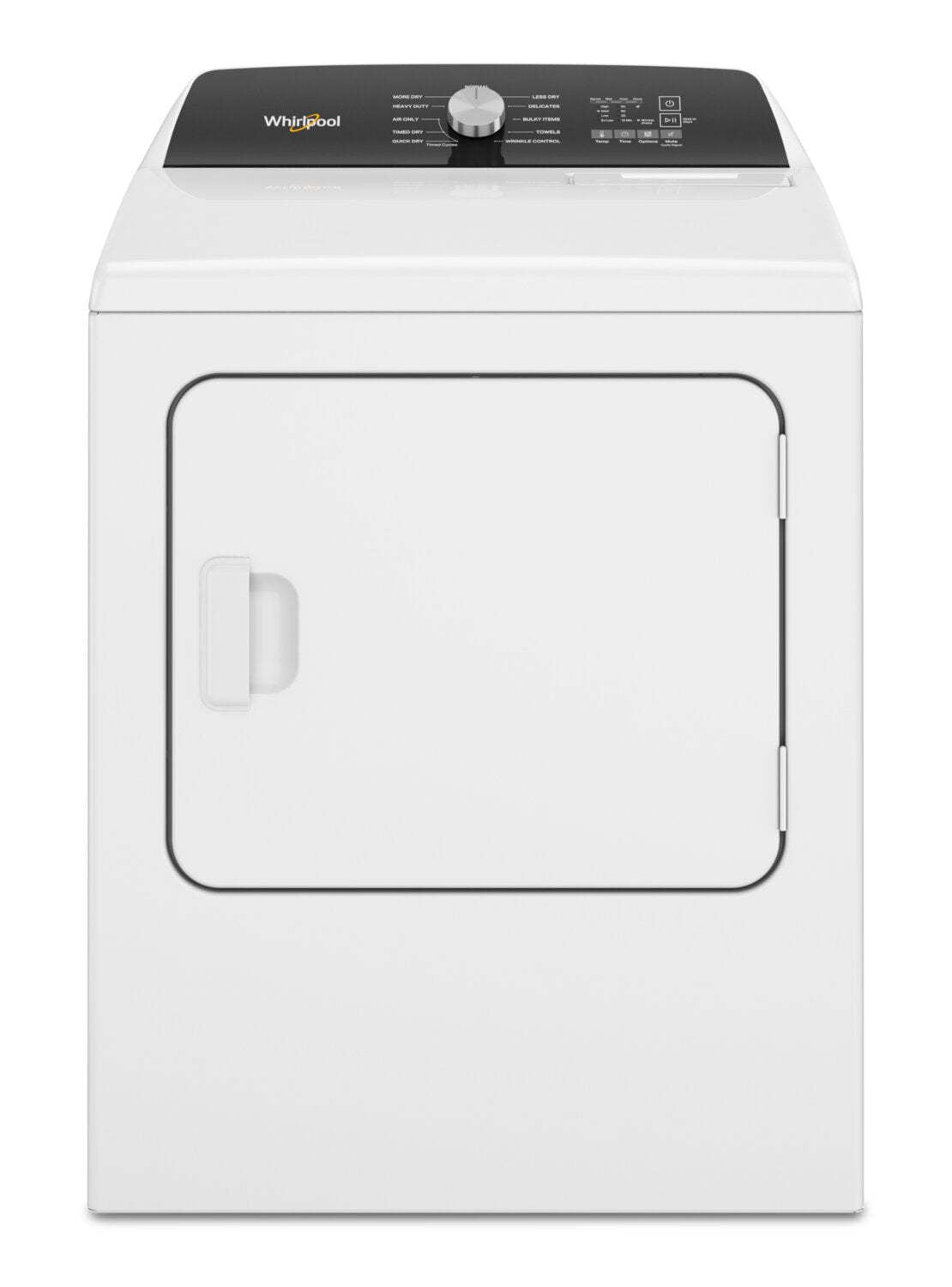 Tourbillon 7 Cu. Fort. Sécheuse électrique à vapeur - Blanc - YWED5050LW | Sécheuse électrique Whirlpool de 7 pi³ avec vapeur - blanche - YWED5050LW