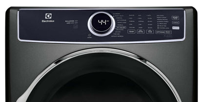 Electrolux 5.2 Cu. Ft. Front-Load Washer and 8 Cu. Ft. Gas Dryer - Titanium | Laveuse à chargement frontal de 5,2 pi³ et sécheuse à gaz de 8 pi³ - Titane | ELFL763G