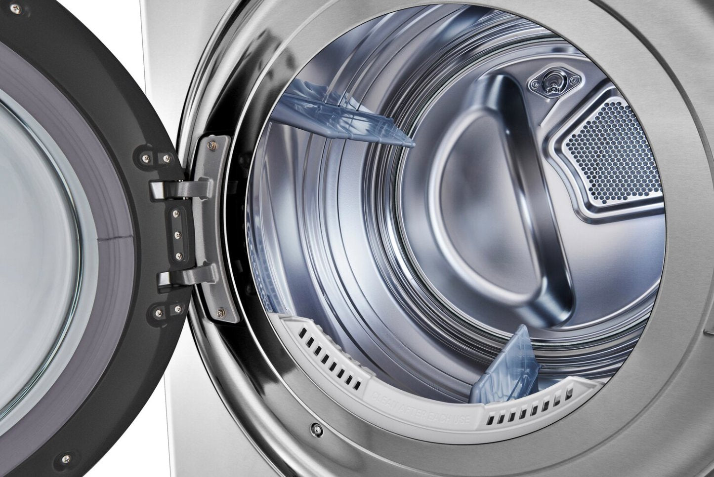 LG Studio 5.8 Washer/7.4 Dryer Cu. Ft. Front-Load High-Efficiency Steam Washtower™ - Nobel Steel - S… | Tour de lavage WashTowerMC à la vapeur haute efficacité LG Studio à chargement frontal avec laveuse …