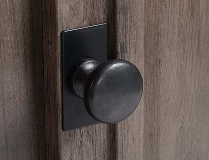 Ollie 60 Electric Fireplace TV Stand with Storage and Cable Management for TVs up to 65- Grey|Meuble pour téléviseur Ollie de 60 po avec foyer électrique, rangement et système de gestion des câbles pour téléviseurs jusqu’à 65 po - gris