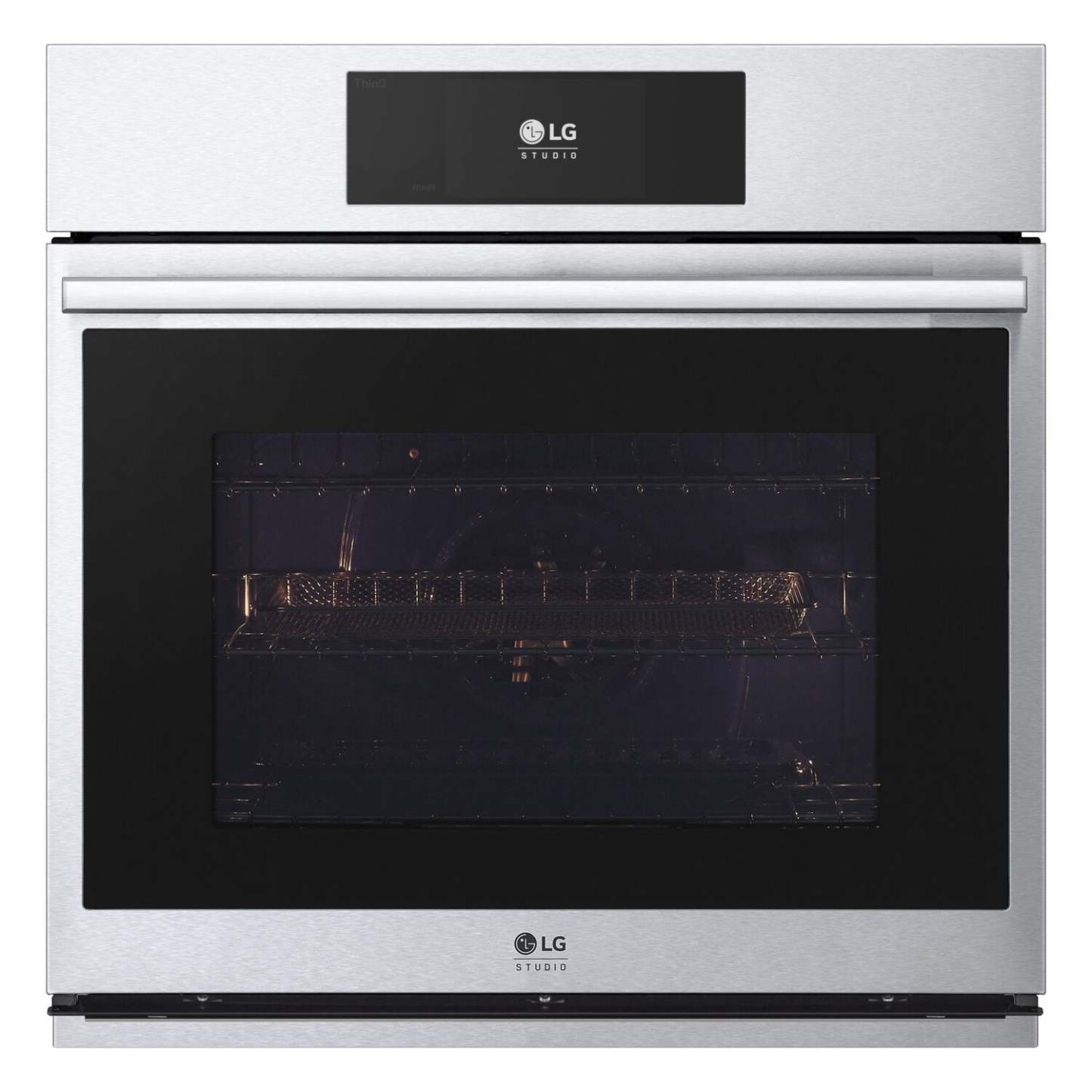 LG Studio 30 4,7 pi³ Four mural électrique avec convection véritable - Acier inoxydable résistant aux traces - W… | Four mural électrique LG Studio de 4,7 pi³ et de 30 po avec convection véritable - acier inoxydable …