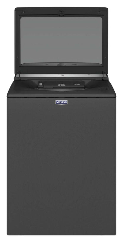 Maytag 5,4 Cu. Fort. Laveuse à chargement par le haut Pet Pro - Noir volcan - MVW6500MBK | Laveuse Maytag à chargement par le haut Pet Pro de 5,4 pi³ - noir volcan - MVW6500MBK