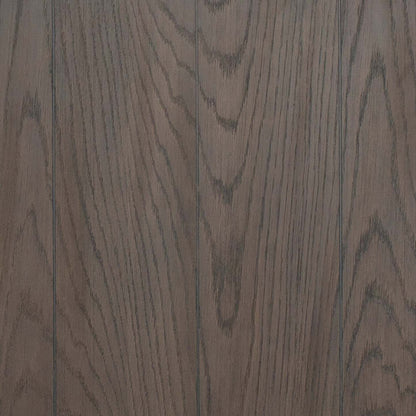 Avalon 16” Table de fauteuil moderne en bois massif avec tablette - brune