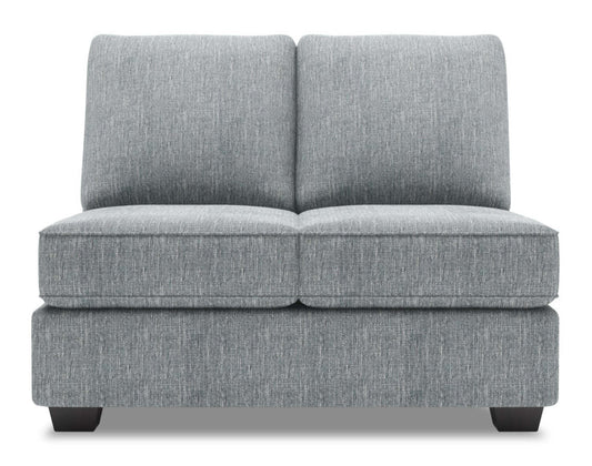 Sofa Lab Roll Causeuse sans accoudoirs - Luna Pewter | Causeuse sans accoudoirs Roll de la collection Sofa Lab - Luna Pewter | RO252291