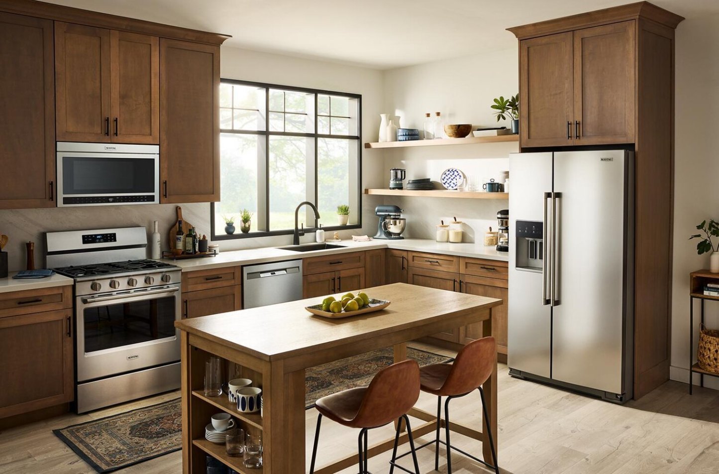 Réfrigérateur Maytag de 36 po et de 28,7 pi³ à compartiments juxtaposés - acier inoxydable résistant aux traces de doigts - MRSF6636RZ | Maytag 36 28,7 Cu. Fort. Réfrigérateur côte à côte - Acier inoxydable résistant aux empreintes digitales - MRSF6636RZ