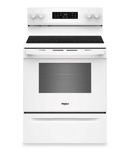 Cuisinière électrique Whirlpool de 5,3 pi3 avec cuisson à air - blanche - YWFES4530SW