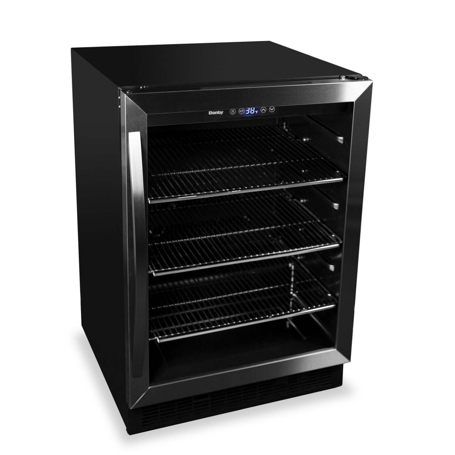 Danby 5,7 pi³ 154-canettes Réfrigérateur à boissons - Acier inoxydable - DBC057A1BSS | Refroidisseur à boissons Danby de 5,7 pi³ pour 154 canettes - acier inoxydable - DBC057A1BSS | DBC057SS