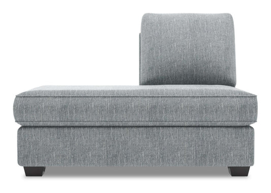 Sofa Lab Roll LAF Chaise Return - Luna Pewter | Rallonge pour fauteuil long de gauche Roll de la collection Sofa Lab - Luna Pewter | RO272291