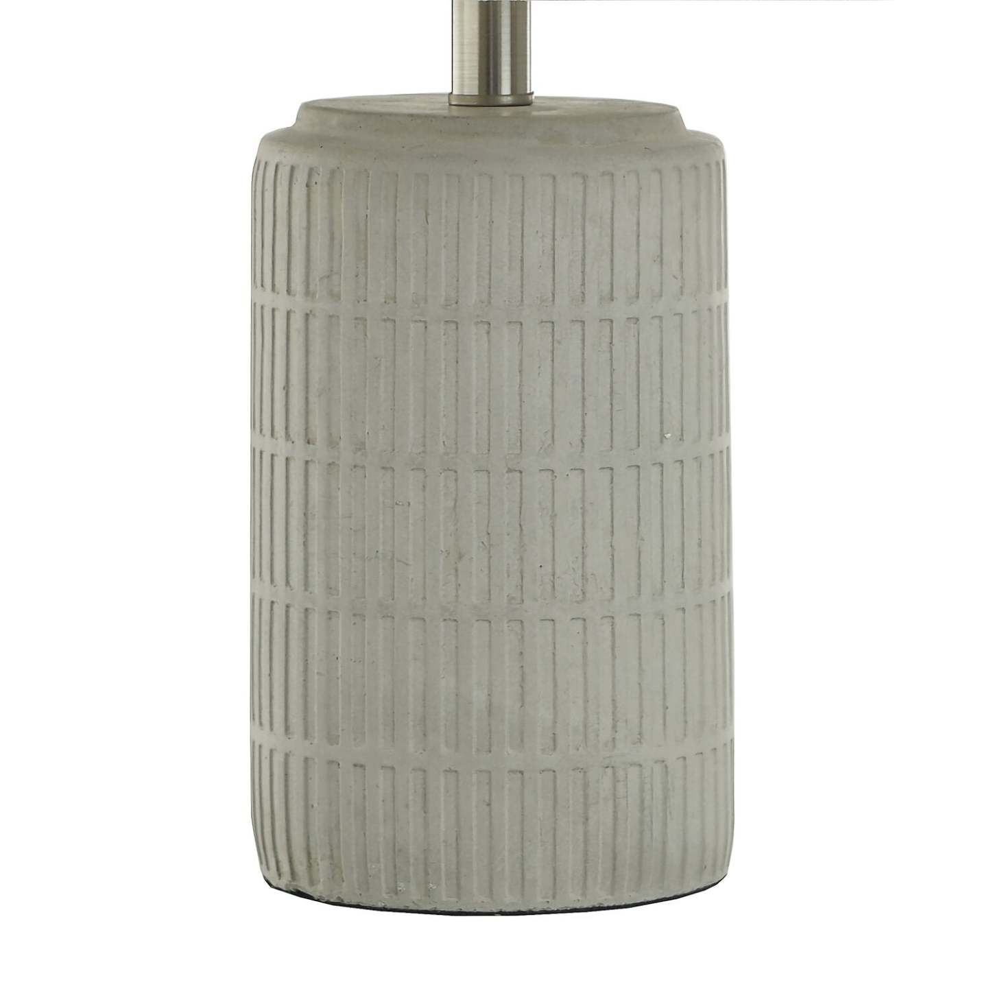 Lampe de table Archer de 21 po en céramique gris et blanc