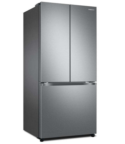 Réfrigérateur Samsung de 33 po et de 17,5 pi³ à portes françaises de profondeur de comptoir - acier inoxydable - RF18A5101SR/AA