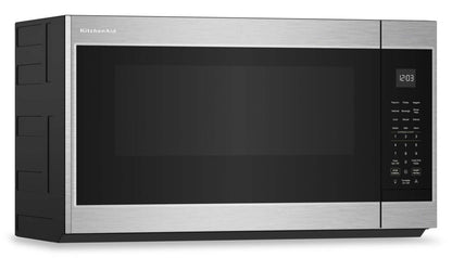 KitchenAid 1,9 Cu. Fort. Micro-ondes à hotte intégrée avec 7 fonctions de capteur - Acier inoxydable - YKMMS130RPS | Quatre à micro-ondes à hotte intégrée KitchenAid de 1,9 pi³ avec 7 fonctions par capteur - acier inoxydable - YKMMS130RPS | YKMMS13S