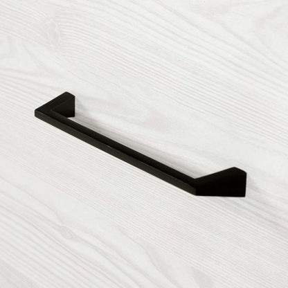 Table de nuit Everley à 2 tiroirs avec port USB, 19,5 W - Blanc | Table de nuit Everley de 19,5 po (L) à 2 tiroirs avec port USB - blanche