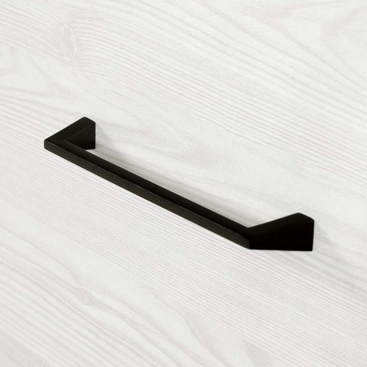 Table de nuit Everley à 2 tiroirs avec port USB, 19,5 W - Blanc | Table de nuit Everley de 19,5 po (L) à 2 tiroirs avec port USB - blanche