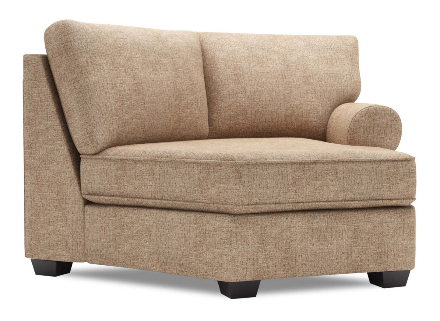 Sofa Lab Roll RAF Cuddler - Luxury Taupe | Fauteuil Cuddler de droite Roll de la collection Sofa Lab - Luxury Taupe | RO862893