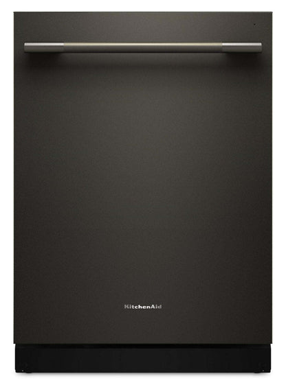 Lave-vaisselle KitchenAid de 24 po et de 44 dBA avec troisième panier 360° Max JetsMC - minéral noir - KDTS424SBE