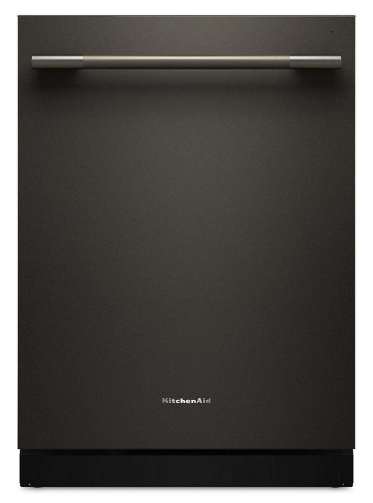 Lave-vaisselle KitchenAid de 24 po et de 44 dBA avec troisième panier 360° Max JetsMC - minéral noir - KDTS424SBE