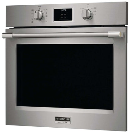 Frigidaire Professionnel 30 5,3 Cu. Fort. Four électrique simple mural à convection totale - Anti-taches… | Quatre mural simple électrique Frigidaire Professionnel de 5,3 pi³ et de 30 po avec convection totale -…