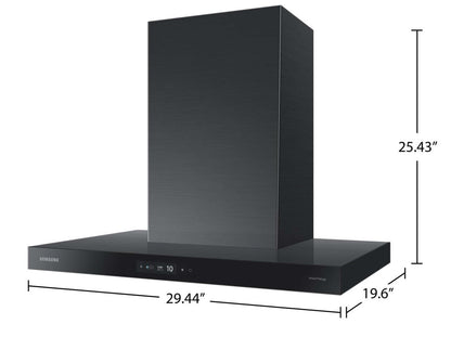 Hotte cheminée intelligente Samsung Bespoke série 30 7 - NK30CB700W33AA | Hotte cheminée intelligente Bespoke de Samsung 30 po de série 7 - NK30CB700W33AA | NK30CB7C