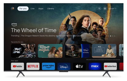 Téléviseur intelligent Google TCL 65 Q65 QLED 4K UHD (65Q651G-CA) | Téléviseur intelligent QLED TCL Q65 UHD 4K de 65 po avec Google TVMC (65Q651G-CA)